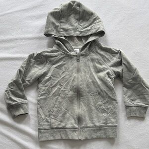 Carter's Light Gray Kids Zip-Up Hoodie